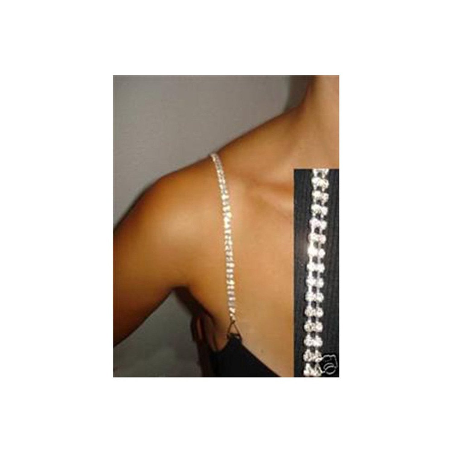 Fashion Rhinestones Bra Straps Womens Crystal Shoulder Adjustable Invisible  Straps Party Wedding Sexy Clothes Accessories From 12,36 €